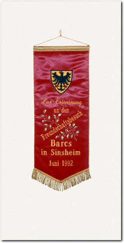 Fahnenschleife zur Erinnerung